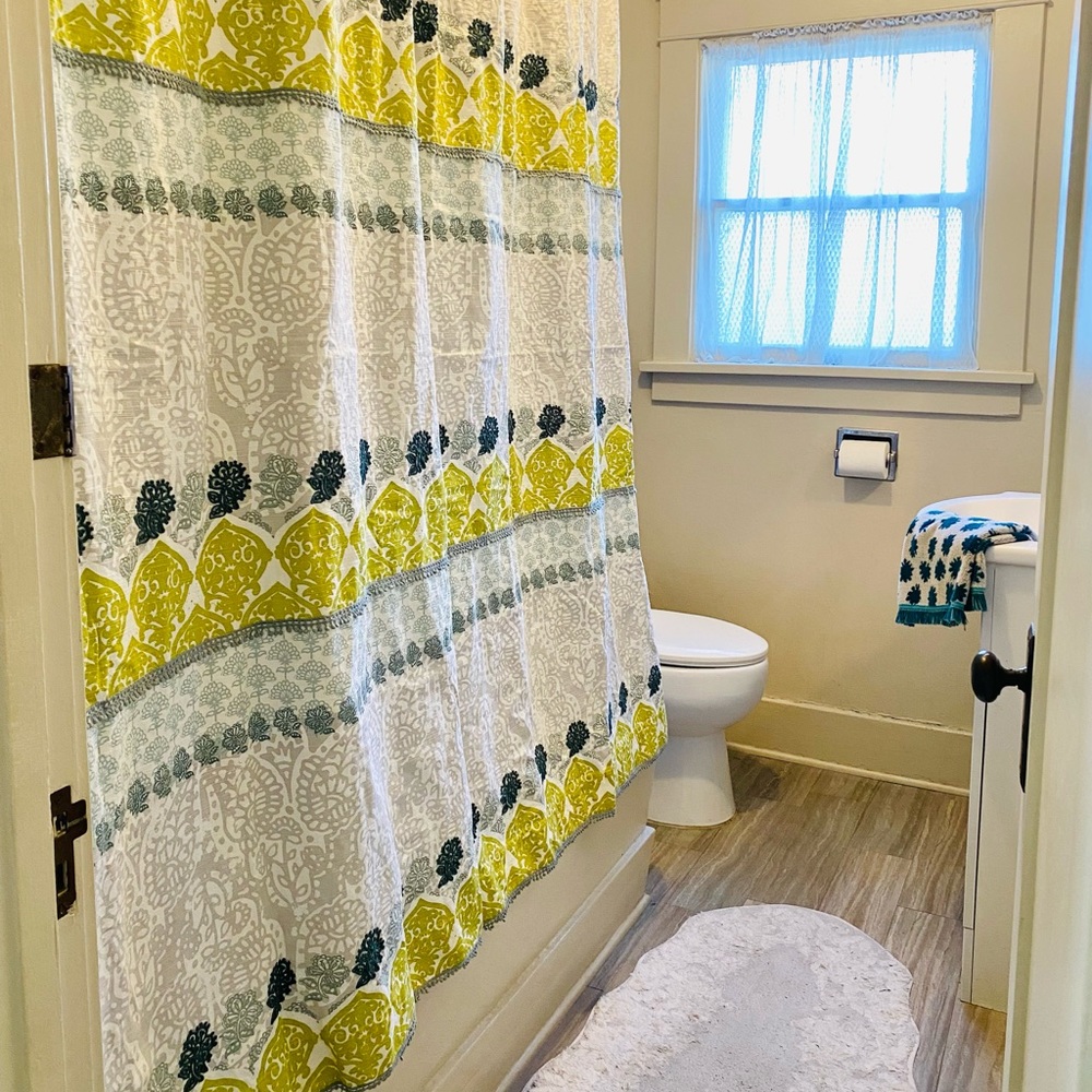 World Market Shower Curtain